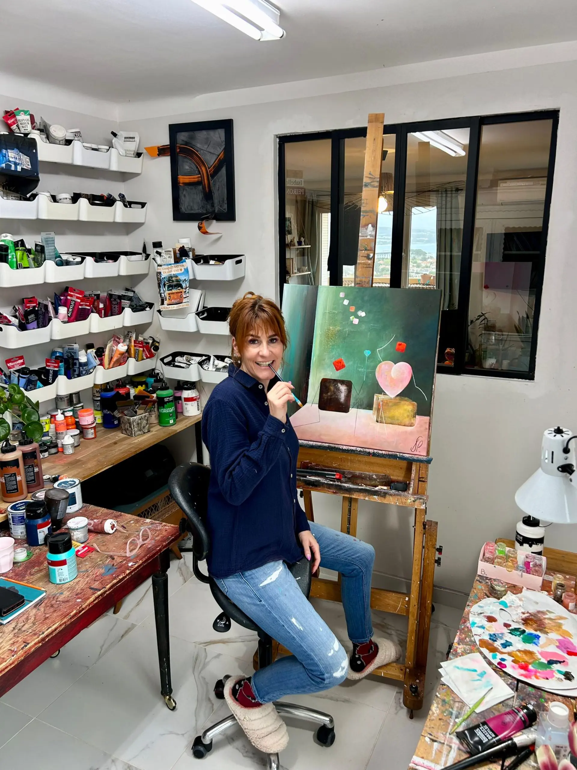 Isabelle Peirone, Atelier de Peinture