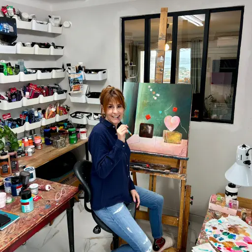 Isabelle Peirone, Atelier de Peinture